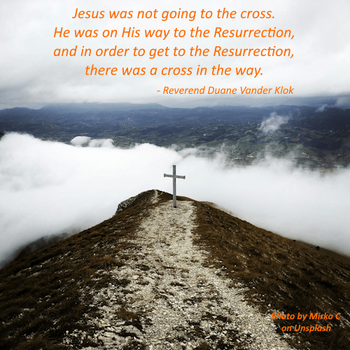 Through the Cross to the Resurrection